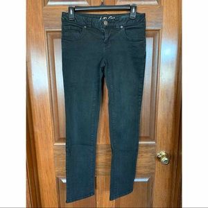 INC Skinny Leg Regular Fit Black Jeans